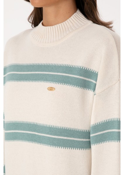 Kadın Krem Kazak /triko 50314666-VR071