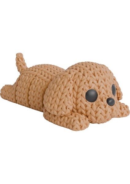 3D Örgü Köpek Anahtarlık - Artizann