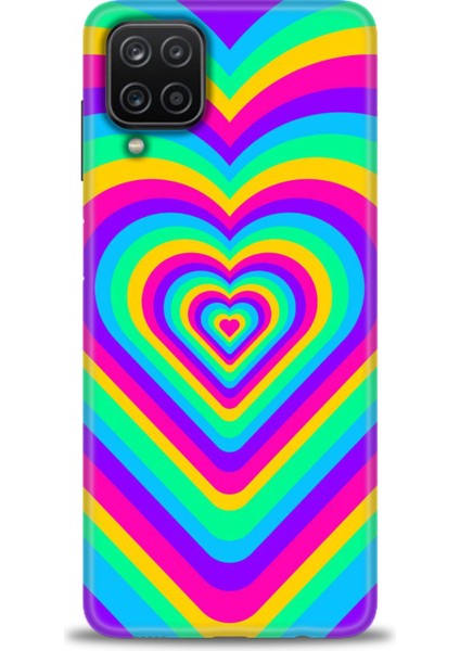 Samsung Galaxy M12 Hd Baskılı Kılıf + Seramik Tam Kaplayan Ekran Koruyucu 192