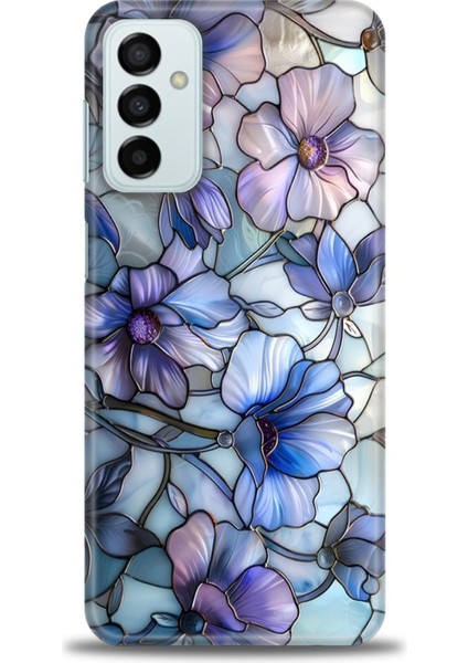 Samsung Galaxy M13 Hd Baskılı Kılıf + Seramik Tam Kaplayan Ekran Koruyucu 333