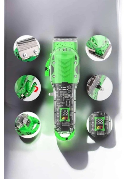 Lazer Öncesi Şarj Edilebilir, Su Geçirmez Tıraş ve Bakım Seti