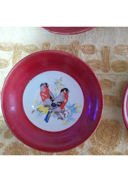 Antika Kuş Dekorlu Tabaklar fiyatları