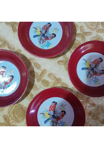 Antika Kuş Dekorlu Tabaklar indirimleri