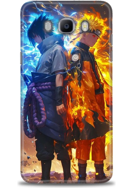 Samsung Galaxy J7 2016 Hd Baskılı Kılıf + Seramik Tam Kaplayan Ekran Koruyucu 260