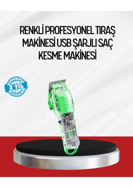 LED Ekranlı Profesyonel Erkek Tıraş Makinesi