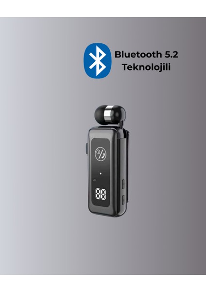 Dijital Ekranlı ve Hızlı Şarjlı Bluetooth?5.2 Makaralı Kulaklık fırsatları