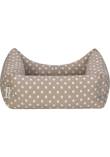 Techmrt Pet Comfort Uniform Bej Puyeli Kedi ve Köpek Yatağı Xs 40X50CM modelleri