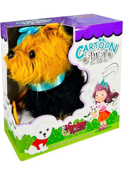 PFT-B267 Peluş Tasmalı Yürüyen Köpek Mavi -Vrd modelleri