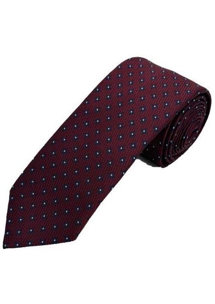 Bordo Lacivert Desenli Kravat ve Mendil Set fiyatları