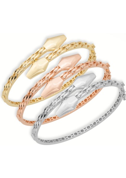 14 Ayar Tasarım Bilezik - 9,70GR.