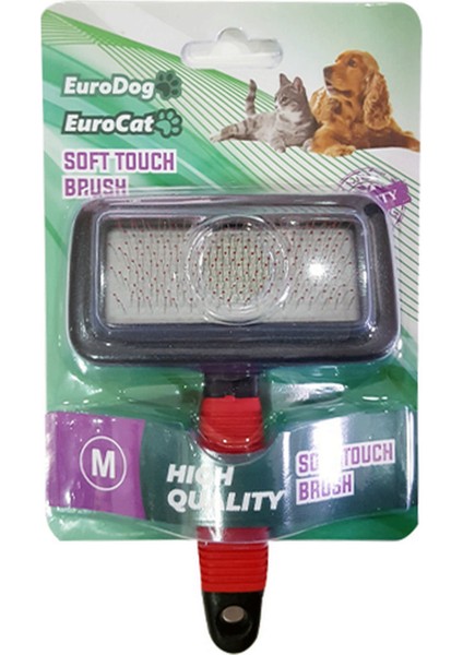 Techmrt Eurodog-Cat Fırça Orta Boy