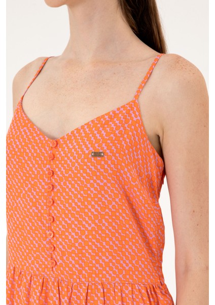 Kadın Fuşya Elbise (Dokuma) 50306641-VR023