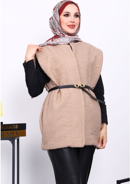 Vizon Buklet Astarlı Yelek