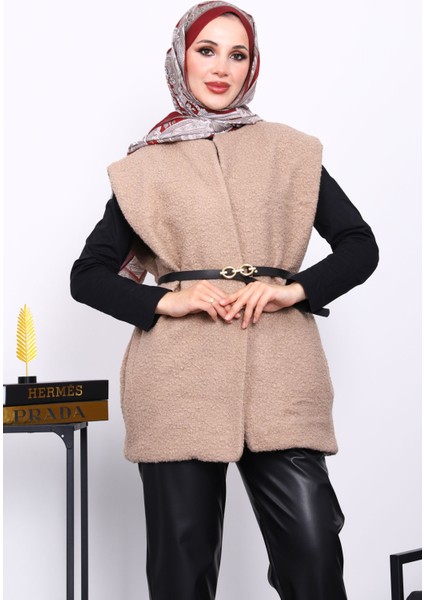 Vizon Buklet Astarlı Yelek modelleri