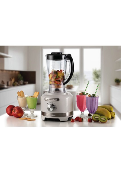 Gourmet Pro Moderna Mutfak Robotu Beyaz 1782/01 fırsatları