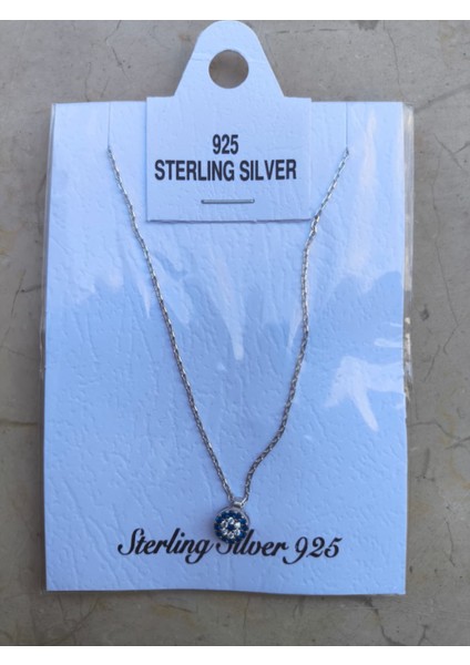 Nazar Boncuklu Gümüş Kolye fiyatları