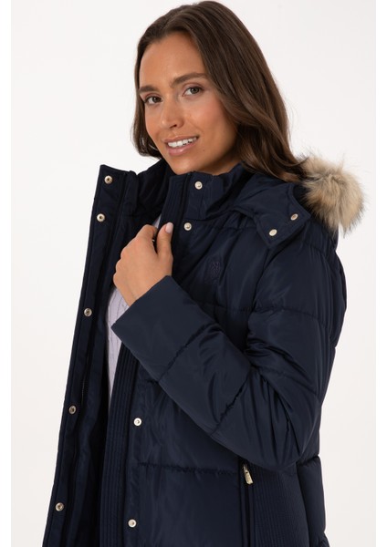 Kadın Lacivert Kaban 50308001-VR033 fiyatları