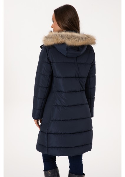 Kadın Lacivert Kaban 50308001-VR033 indirimleri