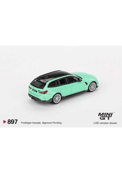 Mını Gt 1:64 Bmw M3 M Performance Touring Mint Green Diecast Model Araba MGT00897 fırsatları