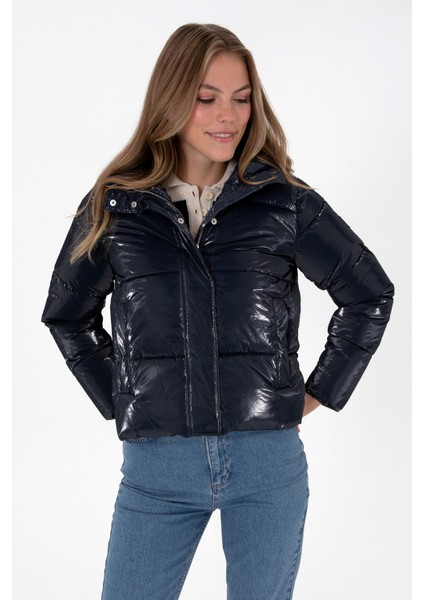 Kadın Lacivert Mont 50312334-VR033