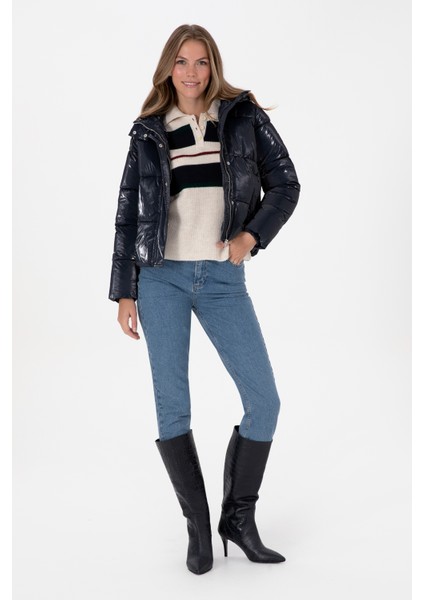 Kadın Lacivert Mont 50312334-VR033 fırsatları