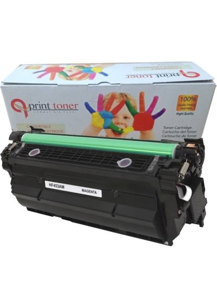 Hp 655A CF453A Muadil Toner Kırmızı 10500 Sayfa CF450A M652 M653 M681 M682