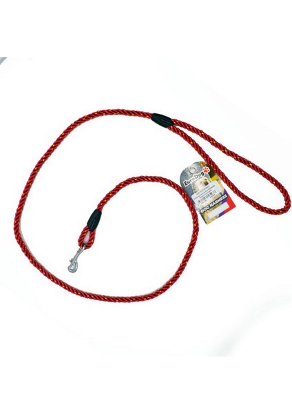 Techmrt Eurodog Köpek Uzatma Reflektörlü 8MMX120CM Kırmızı