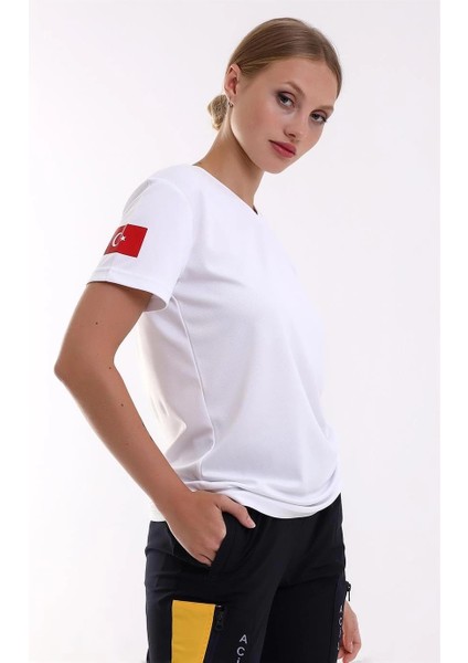 Paramedik Dry Touch Unisex Kısa Kol Tshirt - Beyaz fırsatları