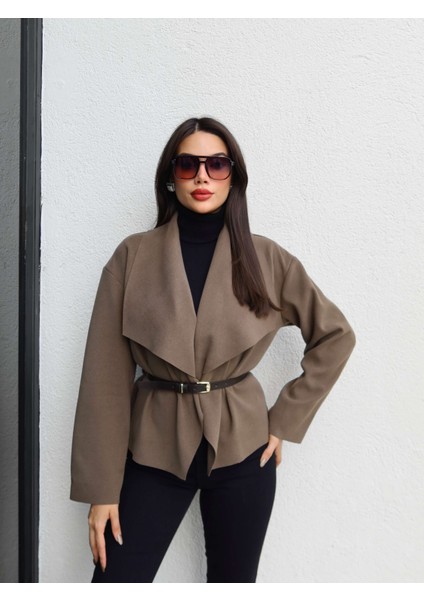 Kaşmir Şal Yaka Kemerli Ceket fiyatları