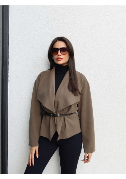 Kaşmir Şal Yaka Kemerli Ceket fırsatları