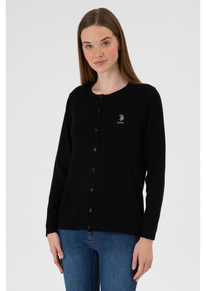 Kadın Siyah Hırka (Triko) 50313624-VR046 modelleri