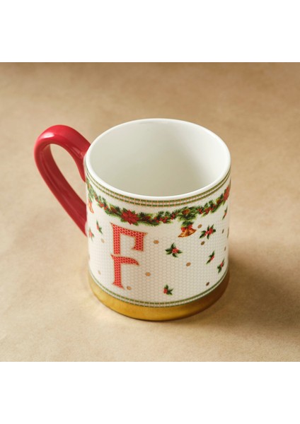 New Year Yılbaşı Petek F Harfli Kupa 330 ml fiyatları