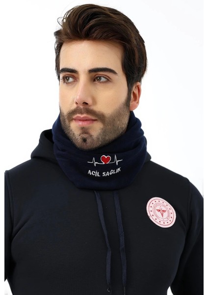 Acil Sağlık Boyunluk Baf - Lacivert