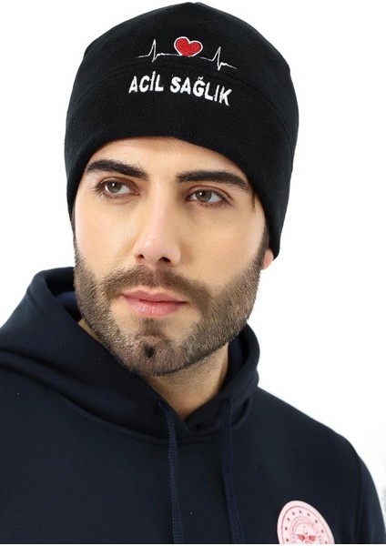 Acil Sağlık Bere - Siyah
