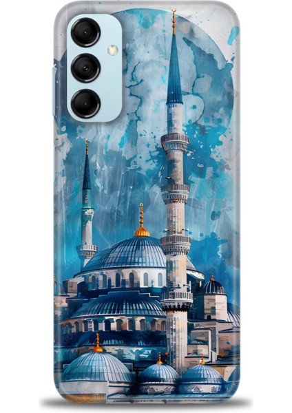 Samsung Galaxy M14 5g Hd Baskılı Kılıf + Seramik Tam Kaplayan Ekran Koruyucu 228