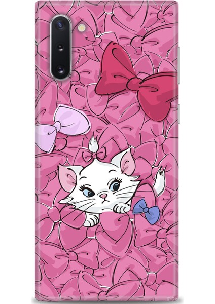 Samsung Galaxy Note 10 Hd Baskılı Kılıf + Seramik Tam Kaplayan Ekran Koruyucu 215