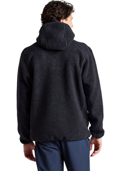 Logo Heavy Hoodie Erkek Mavi Sweatshirt modelleri