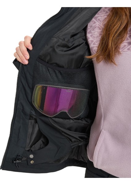 Free Jet Block Kadın Siyah Snowboard Ceketi indirimleri