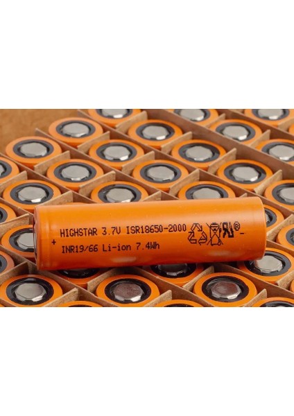 Hıghstar ISR18650-2000 Li-Ion Pil (Yenilenmiş) – 2000 Mah, 3.6 V fiyatları