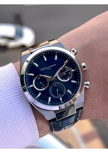 Italyan Tasarım Bileklik Hediyeli Çelik Kasa Deri Kordon 3 Atm Erkek Kol Saati 0009.1 modelleri