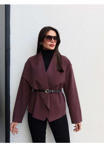 Kaşmir Şal Yaka Kemerli Ceket fırsatları