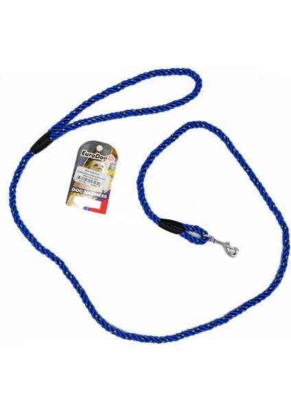 Techmrt Eurodog Köpek Uzatma Reflektörlü 8MMX120CM Mavi