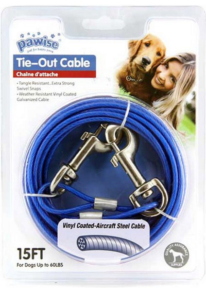 Techmrt Pawise Köpek Bağlama Kablosu 4,5 mt