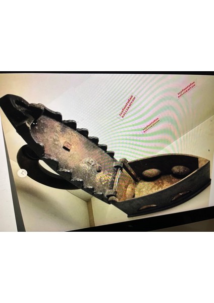 Aslan Başlı Kömürlü Ütü 21 cm x 11 cm x 23 cm Ölçülerinde indirimleri