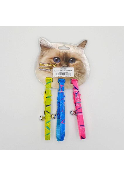 Techmrt Eurocat Kedi Boy. Tas.karışık Renkli 10MM28CM 3lü