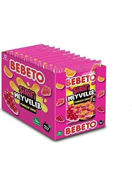 Lovely Fruit 80 Gr. Jelly | 12'li Paket