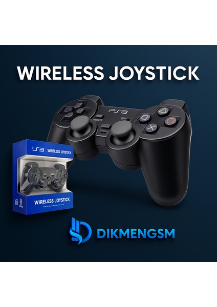 🎮 Subzero PS90 Doubleshock 3 Kablosuz Titreşimli Ps3 Oyun Kolu | Ergonomik Tasarım & Gerçekçi Titreşim Deneyimi