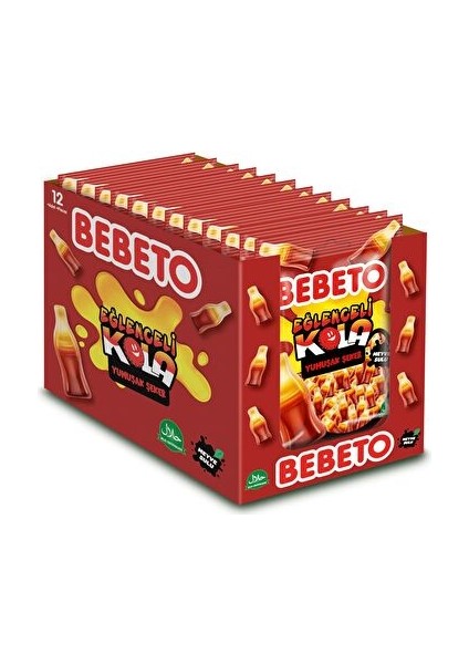 Eğlenceli Kola 80 Gr. Jelly | 12'li Paket