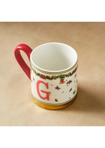 New Year Yılbaşı Petek G Harfli Kupa 330 ml fiyatları