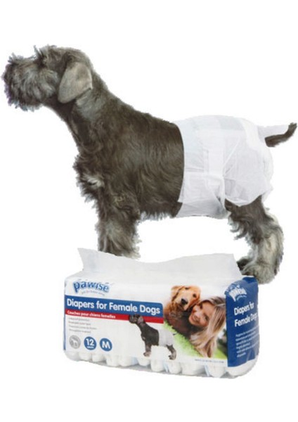 Techmrt Pawise Köpek Alt Bağlama Bezi Xl Boy 12 Adet